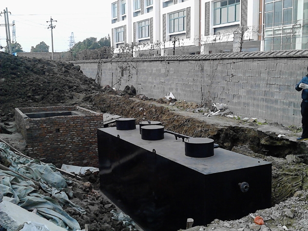 高端住宅小区地埋式生活污水处理设备