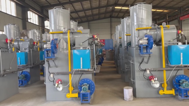 垃圾焚烧炉生产车间