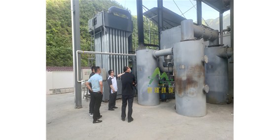 新疆领导参观陕西生活垃圾处理站