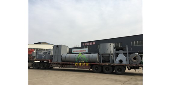 垃圾热解炉发货