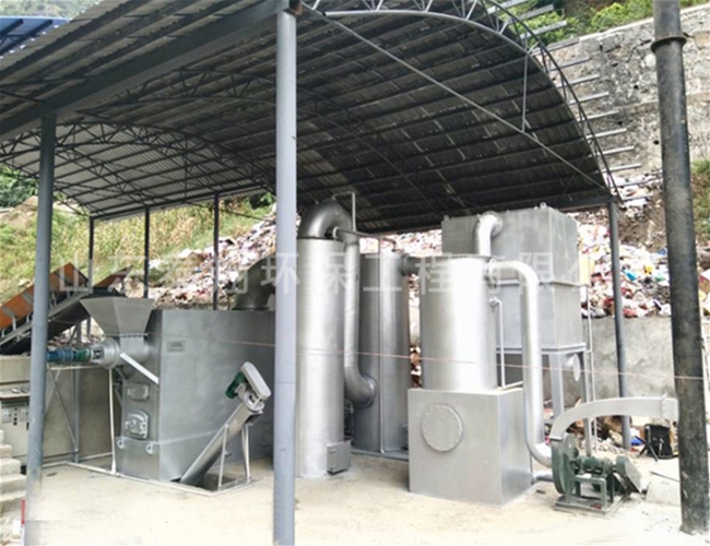 垃圾热解炉